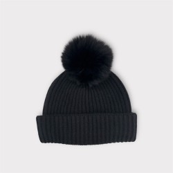 BONNET AVEC POMPOM YVES SALOMON