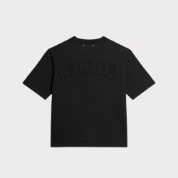 T-SHIRT NOIR GOLDEN GOOSE