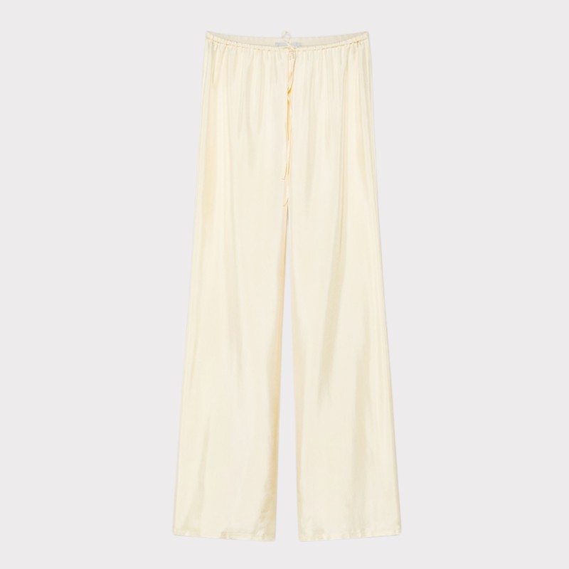 PANTALON  JAUNE BEURRE FORTE FORTE