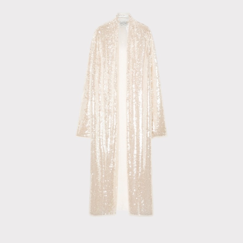 MANTEAU À SEQUINS FORTE FORTE