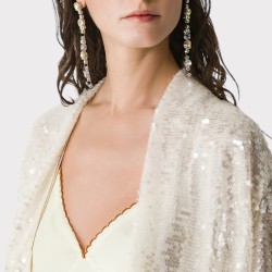 MANTEAU À SEQUINS FORTE FORTE