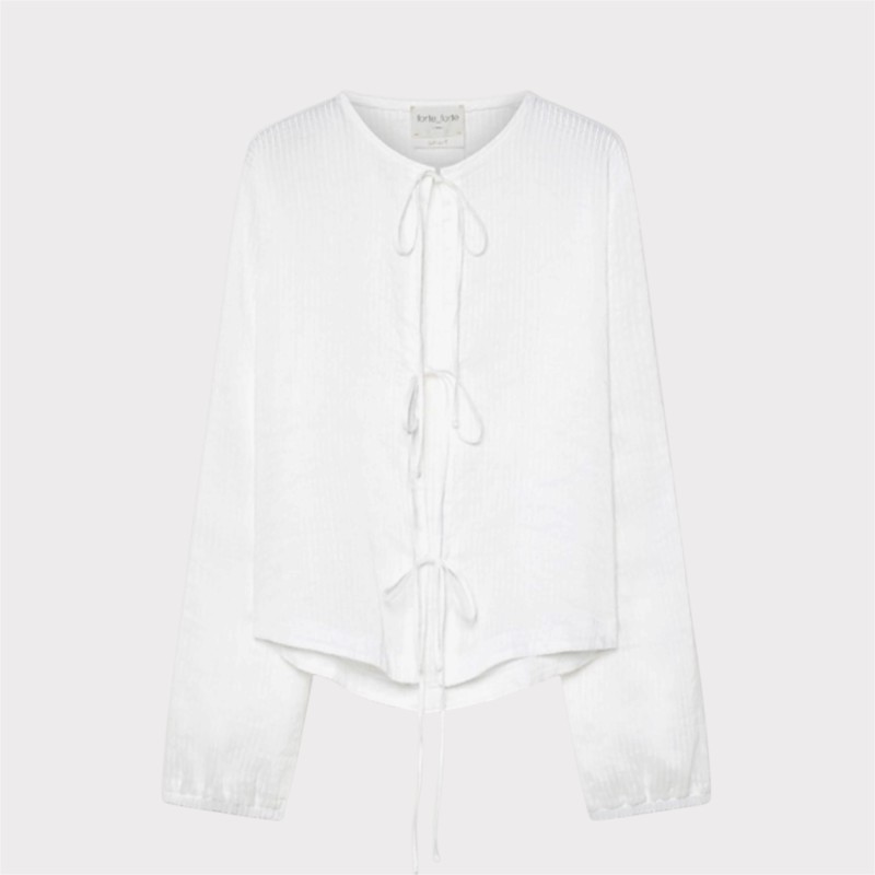 CHEMISIER À NOEUD FORTE FORTE