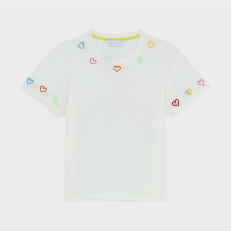 TSHIRT CUT OUT HEART MIRA MIKATI