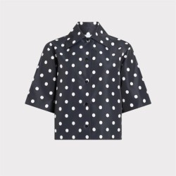 CHEMISE A POIS PATOU