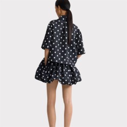 CHEMISE A POIS PATOU