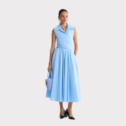 ROBE DRAPED MIDI PATOU