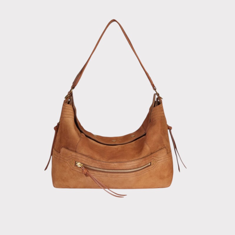 SAC LUCKY HOBO LARGE CARAMEL JEROME DREYFUSS