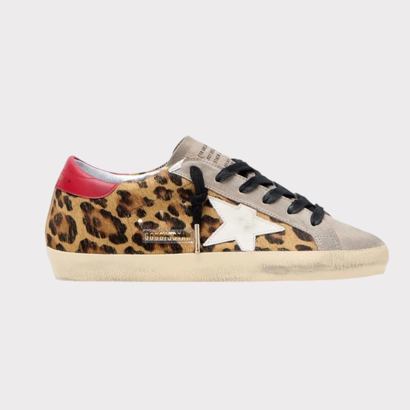 SUPER STAR LEOPARD GOLDEN GOOSE