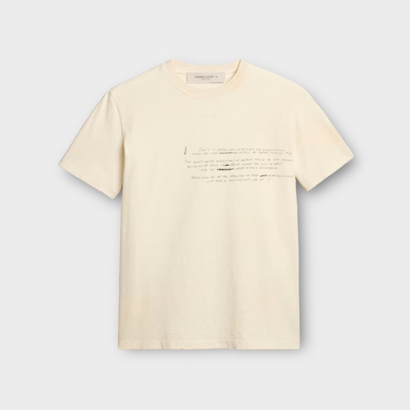 TEE SHIRT GOLDEN GOOSE