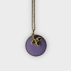 COLLIER PENDENTIF CROISETTE CABIROL