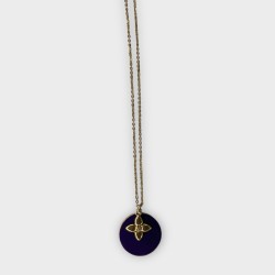 COLLIER PENDENTIF CROISETTE CABIROL