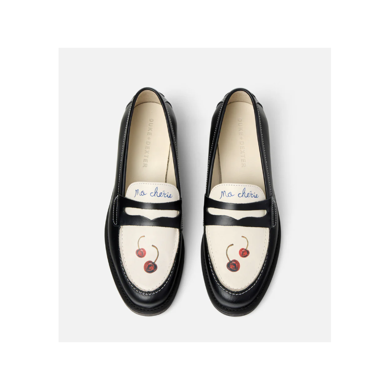 MOCASSIN PENNY CHERRY DUKE + DEXTER