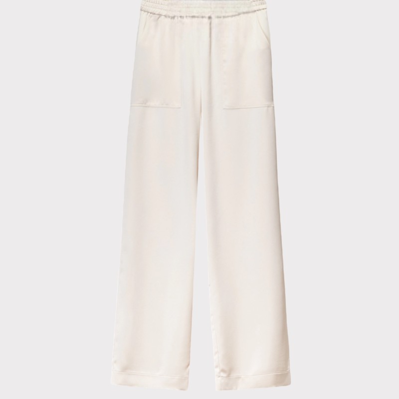 PANTALON BEIGE MAGLIERA ROBERTO COLLINA