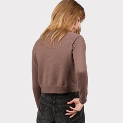 CARDIGAN MILA MARRON ALEXANDRA GOLOVANOFF