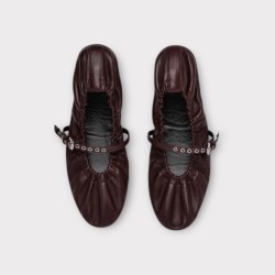 BALLERINES MARGOT BORDEAUX PIERRE HARDY