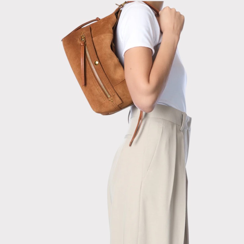 SAC LUCKY HOBO CARAMEL JEROME DREYFUSS