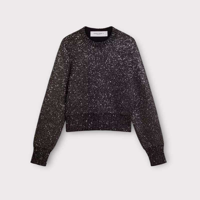 PULL JOURNEY CROPPED GOLDEN GOOSE