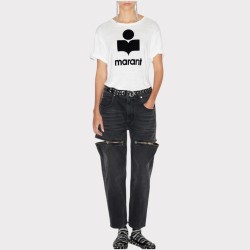 T-SHIRT ZEWEL VELOURS MARANT ETOILE