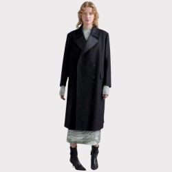 MANTEAU NOIR MM6