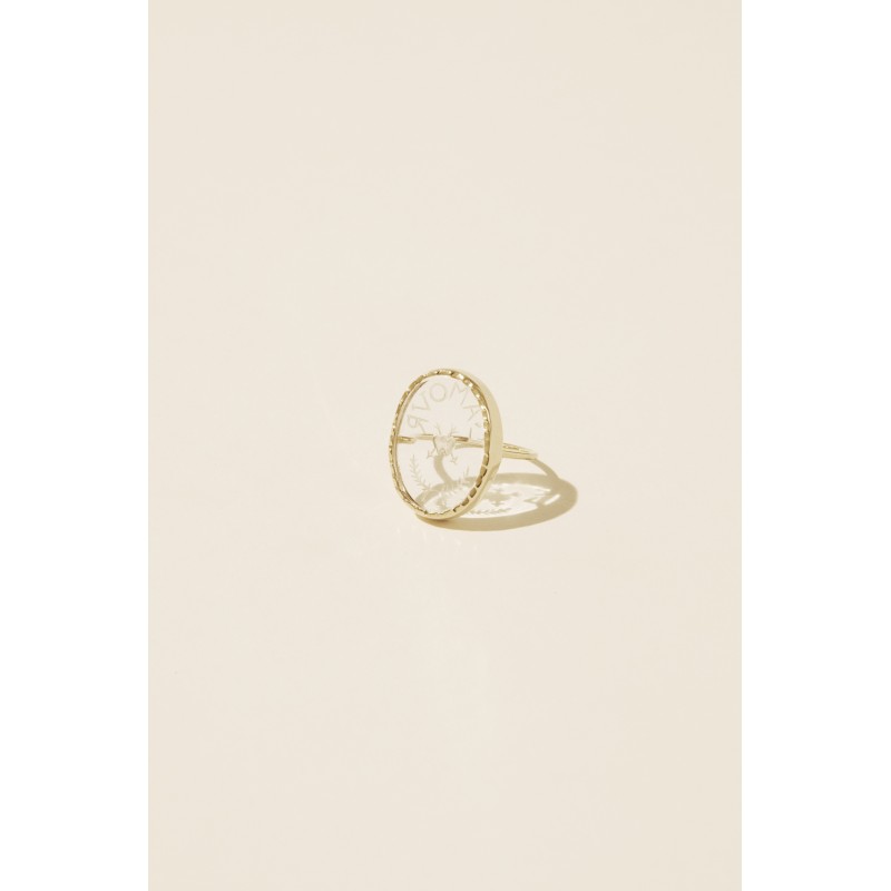 BAGUE AMOUR CRISTAL PASCALE MONVOISIN