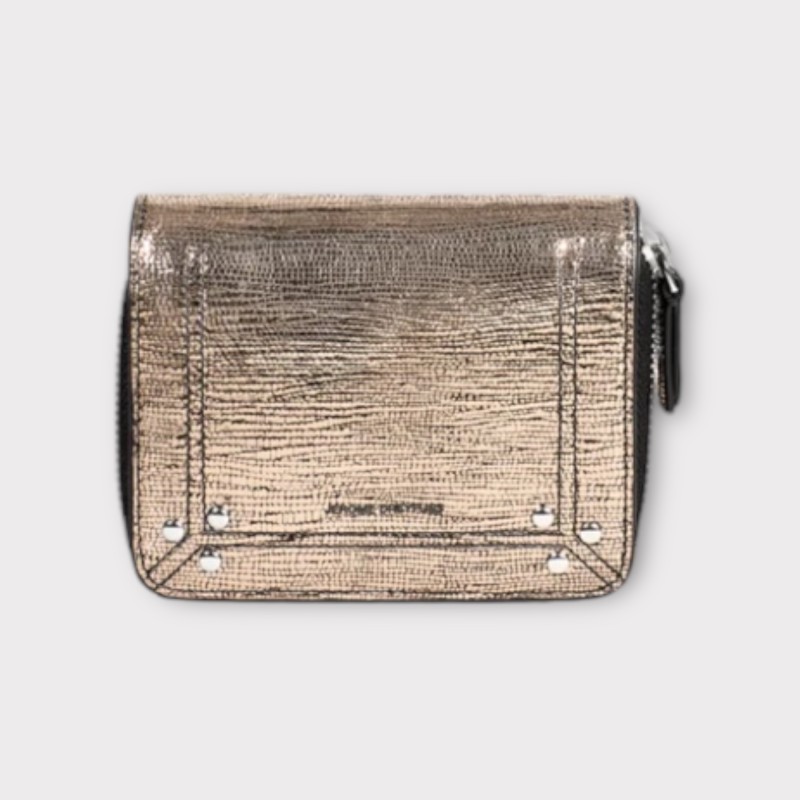 PORTE-FEUILLE ANDRÉ LAMÉ CHAMPAGNE JEROME DREYFUSS