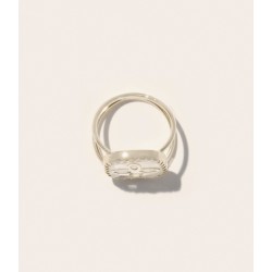 BAGUE BOWIE N°2 MOONSTONE PASCALE MONVOISIN