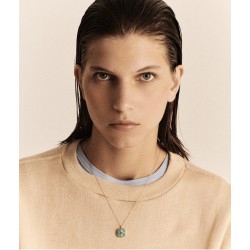 COLLIER BOWIE TURQUOISE PASCALE MONVOISIN