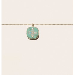 COLLIER BOWIE TURQUOISE PASCALE MONVOISIN