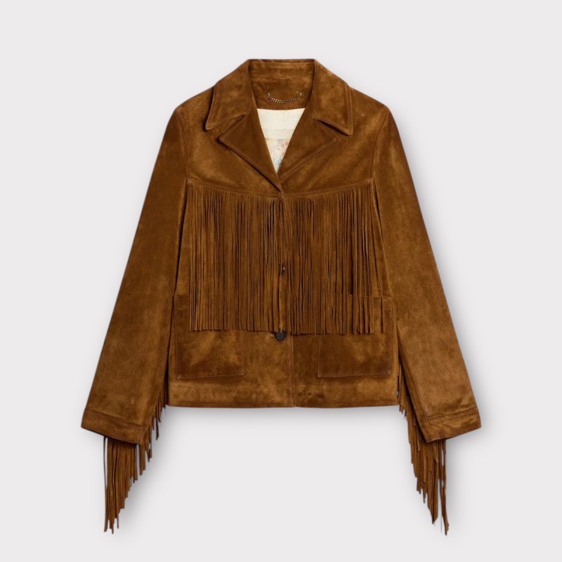 VESTE A FRANGE GOLDEN GOOSE