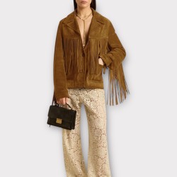 VESTE A FRANGE GOLDEN GOOSE
