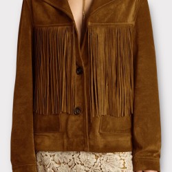 VESTE A FRANGE GOLDEN GOOSE