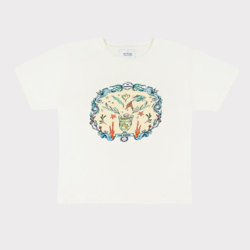 T-SHIRT ASTRO PISCES MONOKI