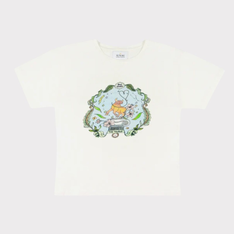 T-SHIRT ASTRO TAURUS MONOKI