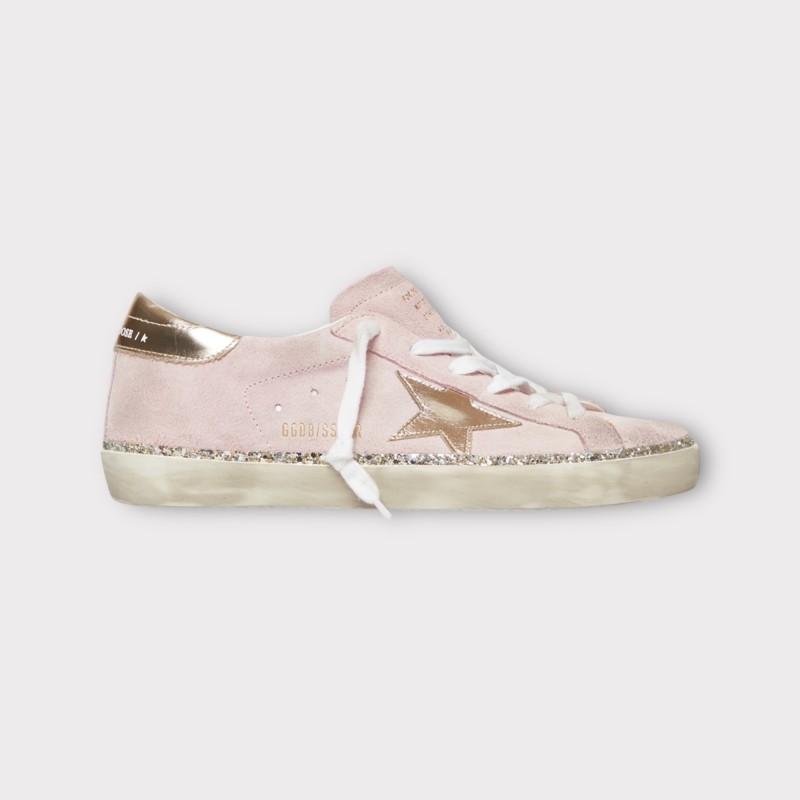 SUPER STAR PINK PLATINIUM GOLDEN GOOSE