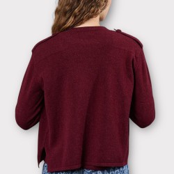 PULL LUBNA LIGHT BOURGOGNE 19 ALEXANDRA GOLOVANOFF