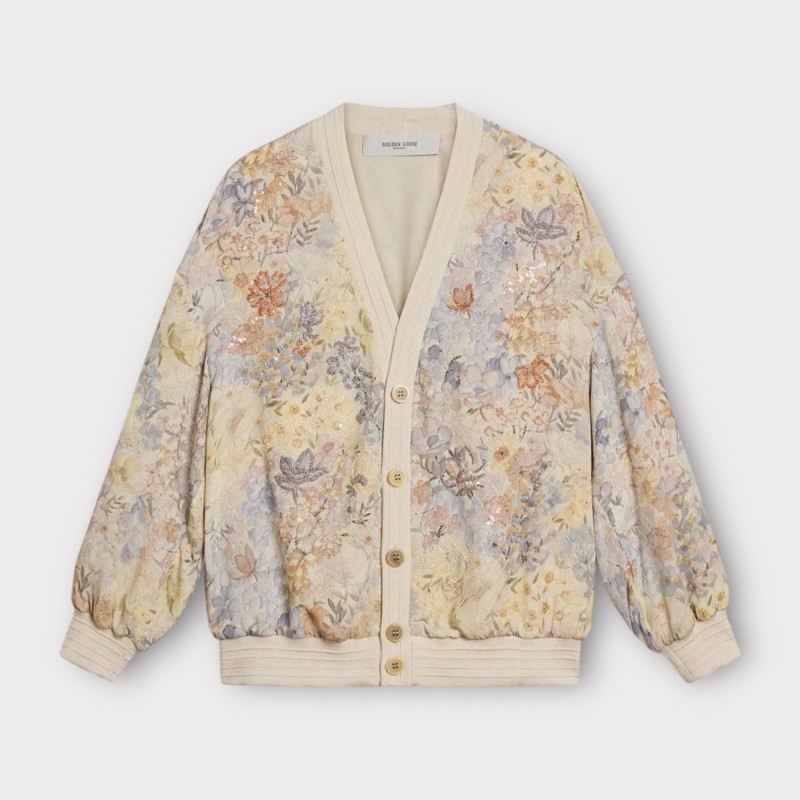 CARDIGAN GISELLE GOLDEN GOOSE