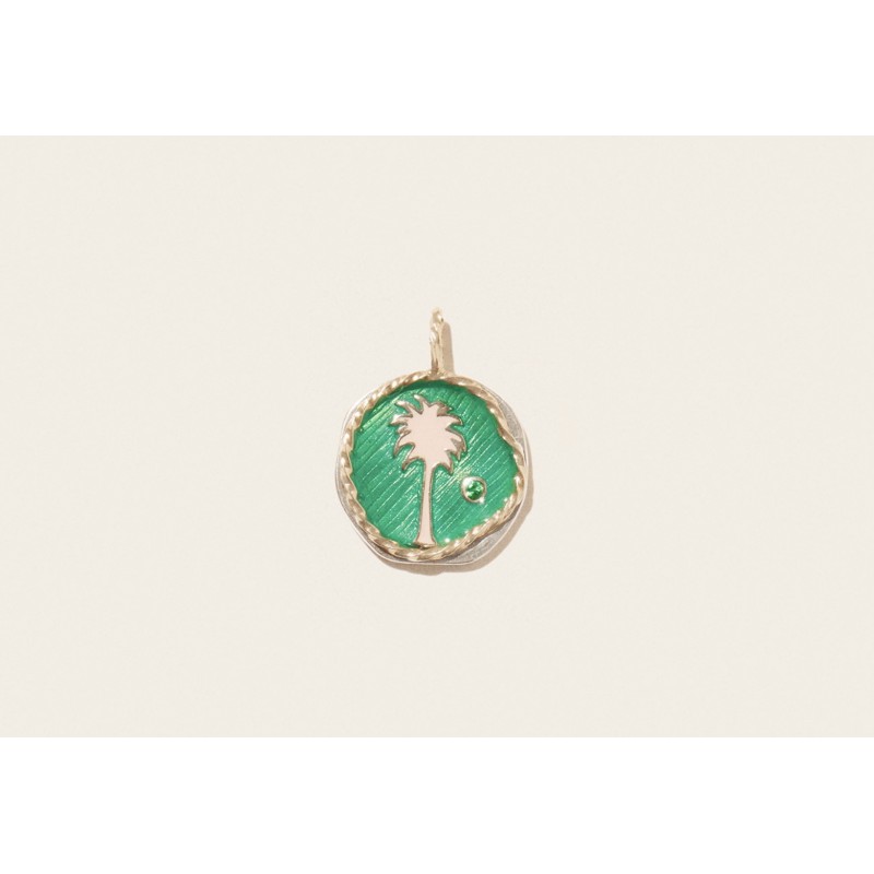 PENDENTIF FARO GREEN PASCALE MONVOISIN