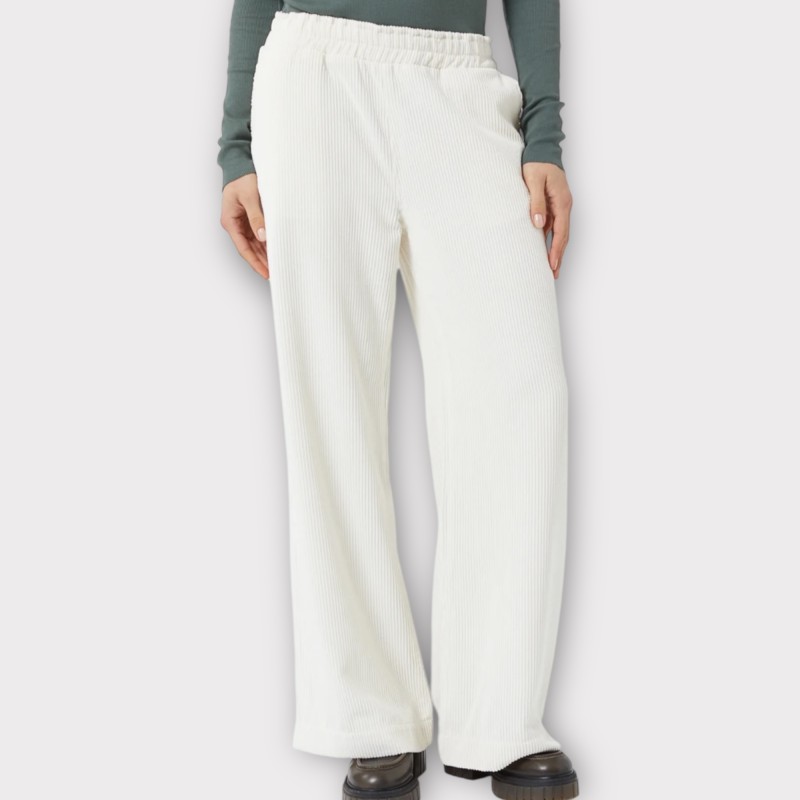 PANTALON VINTAGE CREME MAEVY