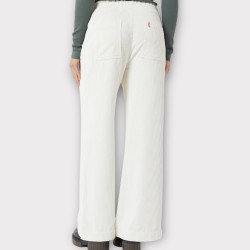 PANTALON VINTAGE CREME MAEVY