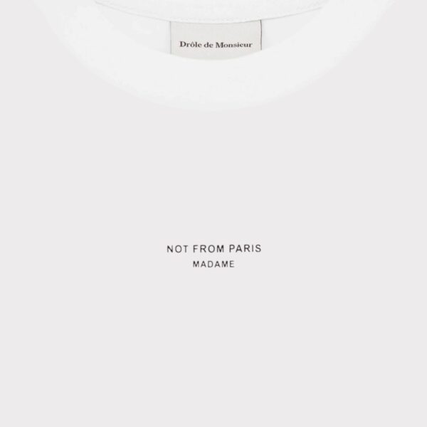 T-Shirt Slogan Classique Drôle de Monsieur