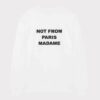 Sweatshirt Slogan Drôle de Monsieur
