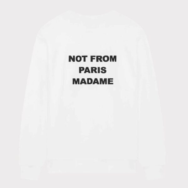 Sweatshirt Slogan Drôle de Monsieur