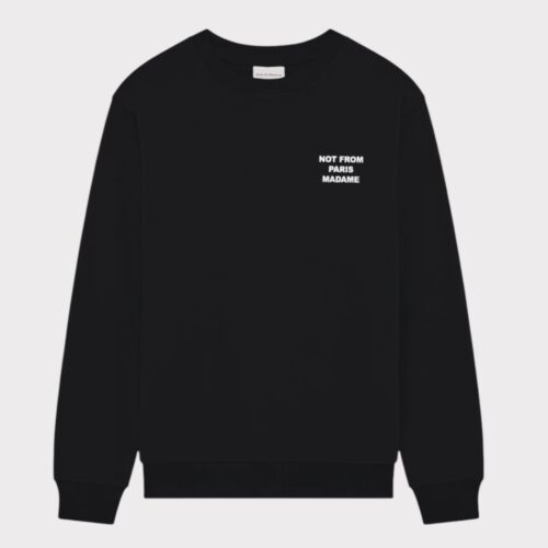 Le Sweatshirt Slogan Drôle de Monsieur