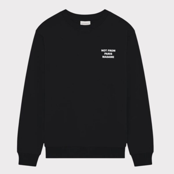 Le Sweatshirt Slogan Drôle de Monsieur