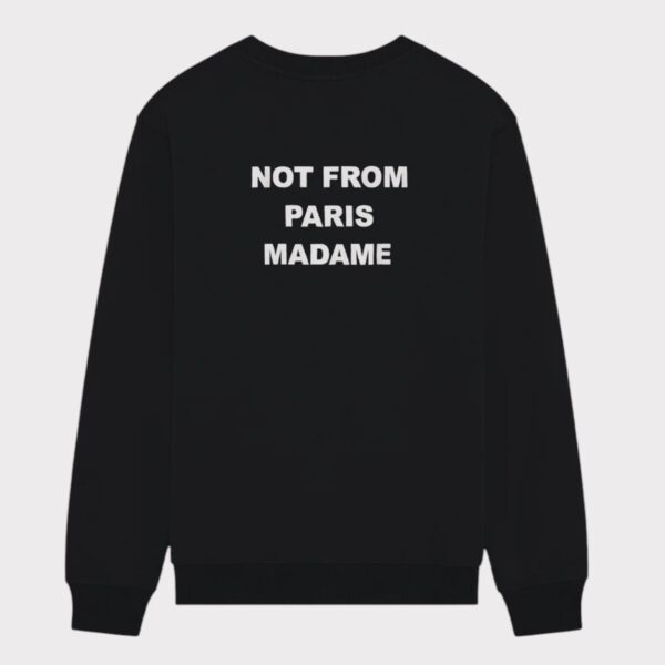 Le Sweatshirt Slogan Drôle de Monsieur