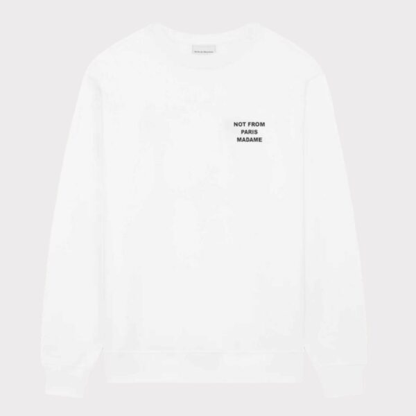 Sweatshirt Slogan Drôle de Monsieur