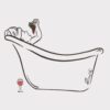 T-shirt Bain de Vin Drôle de Monsieur