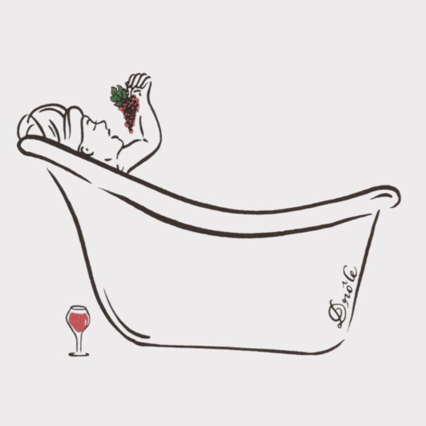 T-shirt Bain de Vin Drôle de Monsieur