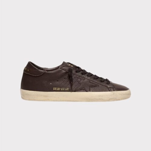 Super Star Cuire Marron Golden Goose