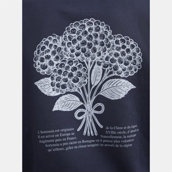 Sweat col rond hortensia Later
